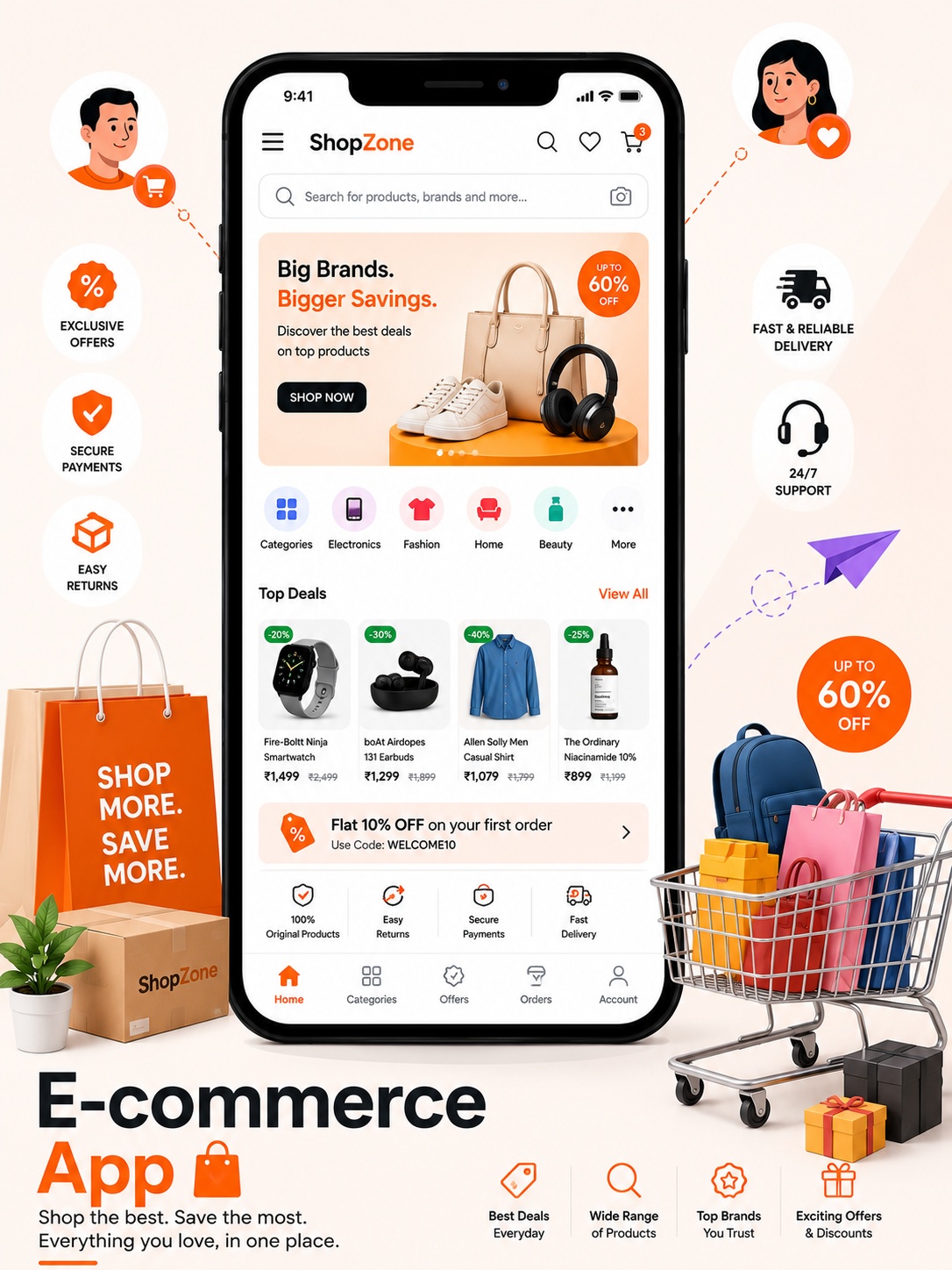 Ecommerce Shopping Mobile App Development