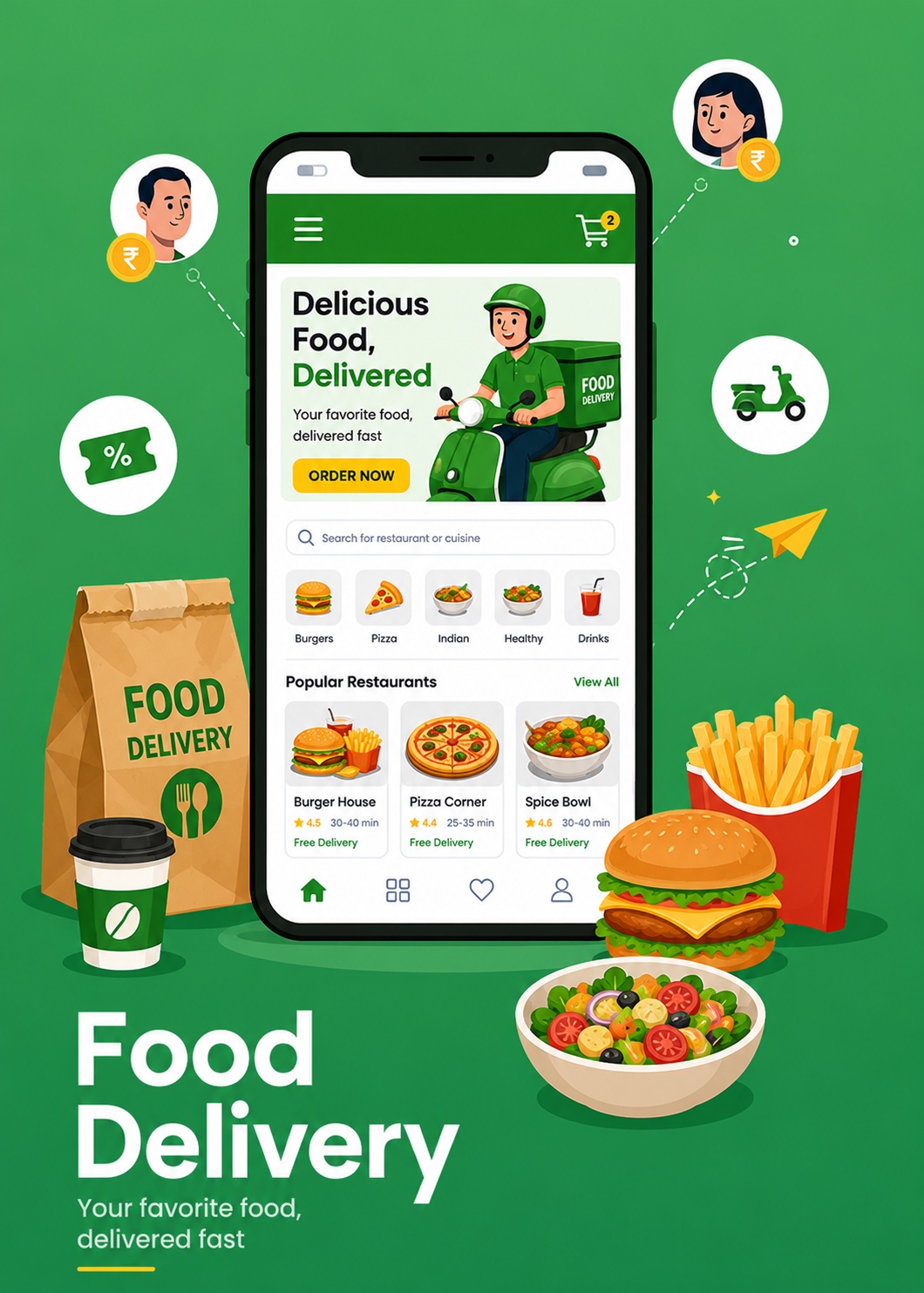 Food Delivery Mobile App Development